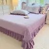 Manta de Cama de Felpa de Leche Dibujos Animados Clase A Invierno Patchwork Bordado Funda Nórdica Sábana Bajera Acolchada Funda Nórdica Juego de Tres Piezas Cálido Juego de Cuatro Piezas