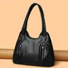 Bolsa Feminina 2026 Primavera Nova Moda Elegante Bolsa Tote de Grande Capacidade para o Dia a Dia Bolsa Feminina de Ombro Transversal em PU