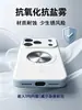 Adecuado para funda de teléfono Apple 17 Pro Max, fuerte magnético silicona líquida tacto piel iPhone 18 cubierta protectora anticaídas