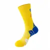 Calcetines de correr profesionales para maratón para hombre, de longitud media, resistentes al desgaste, absorbentes de sudor, con planta de toalla, para correr al aire libre y baloncesto