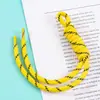Nuevo Llavero de Cuerda Trenzada de Colores Estilo Ins de Moda DIY Cuerda Nudada Cuerda Trenzada Accesorio Creativo de Moda para Bolso