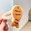 Pinza para el Cabello de Muñeco Animal de Peluche Divertido y Lindo para Niños con Flequillo y Pinza Lateral Accesorios para el Cabello de Dibujos Animados de Niña Pequeña