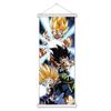 Fábrica de Guangdong Dragon Ball Super Animación Pergamino Colgante Imagen Secundaria Dibujos Animados Periférico Póster Pintura Decorativa para Dormitorio