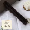 12mm Pluma de Fénix Pelo Largo Súper Grueso Súper Denso Hilo Chenille Tallo de Chenille Raíz Tira de Felpa Hecho a Mano DIY Pequeño