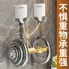 Ganchos de Acero Inoxidable, Ganchos de Pared Fuertes Adhesivos sin Taladro para Baño, Cocina y Almacenamiento en Pared de Baño