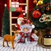 Nuevo colgante pequeño de tela navideña transfronteriza, colgante de árbol de Navidad, adornos navideños, colgante de muñeca pequeña, regalo