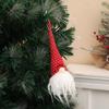 Qiao Ding Novas Decorações de Natal Velho da Floresta com Pingente de Luz Boneco Sem Rosto Pequenos Enfeites Pendurados Luminosos