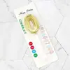 Vela digital dorada grande para cumpleaños de un año, luna llena, para fiesta de cumpleaños infantil, decoración decorativa para tarta, enchufable