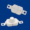 Lanterna de LED 12*8 botão interruptor resistente à temperatura liga e desliga branca pequena interruptor de travamento automático interruptor de lanterna