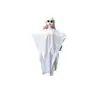 Nueva atmósfera de Halloween escena de parodia diseño cabeza explosiva blanca y negra pequeño fantasma colgante