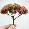 Mesa de Arena de Construcción DIY Materiales para Modelos Hechos a Mano Árboles Miniatura Árboles Terminados Jardín de Micro Paisaje Árboles de Modelo