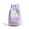 Mochila Ligera, Bolsa de Viaje para Hombre, Mochila Escolar, Gran Capacidad, Color de Contraste, Mochila Escolar Impermeable Moderna y Genial, Mochila de Senderismo para Mujer de Secundaria