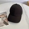 Gorra de Béisbol Sencilla de Color Liso Algodón y Lino Suave para Otoño e Invierno para Hombres y Mujeres, Adelgazante, Versátil Casual, Gorra de Pico Ancho