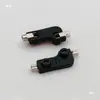 Base de interruptor intercambiable en caliente para teclados mecánicos, base del cuerpo del interruptor, conector de base de interruptor de autorreemplazo, cinta trenzada resistente a altas temperaturas