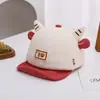 Gorra Suave con Visera para Bebé, Linda Gorra con Visera y Pico para Bebés y Niños Pequeños, Gorra con Visera de Letras para Niños y Niñas, Gorra de Béisbol