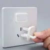 Cubierta protectora de enchufe para niños para prevenir descargas eléctricas, cubierta protectora de enchufe para regletas, cubierta protectora de enchufe y toma de corriente para bebés