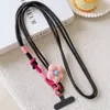 Adequado para Vários Acessórios de Capa de Celular, Alça Longa Transversal para Ombro, Pingente Grande Colorido Resistente para Cartão, Acessório Decorativo
