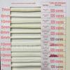 120 cores 5-20mm algodão poliéster corda para boné camada única dupla agulha de crochê cordão de puxar corda para calça de suéter DIY
