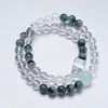 Glaciar GrisCristal Natural Serie Pelo de Conejo Azul Nuevo Pulsera de Moda para Mujeres Pulsera Versátil Venta al por Mayor