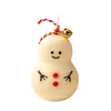 Vela Perfumada Muñeco de Nieve Navideño Regalo de Navidad Vela Perfumada Hecha a Mano Caja de Regalo Souvenir Adorno de Interior Venta al por Mayor
