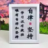 Aprender é Difícil, Palavras Inspiradoras, Adesivos de Diamante, Kits de Artesanato DIY para Crianças, Presentear, Presentes de Aniversário, Caligrafia