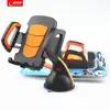 Suporte de Celular para Carro Telescópico com Clipe, Ventosa para Para-brisa/Painel, Suporte de Celular para Navegação, Universal