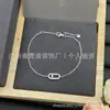 Nuevo Pulsera de Cristal Incrustado Estilo Europeo y Americano para Mujer, Totalmente de Cristal, Lujo Ligero, Sensación de Gama Alta, Retro, Exquisito, Elegante, Venta al por Mayor