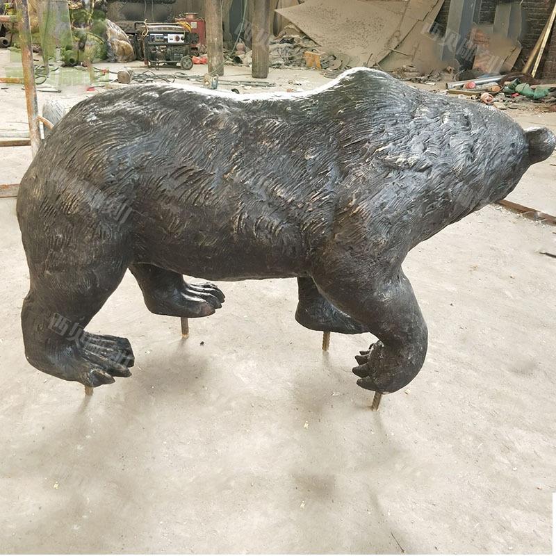 供应铜熊动物雕塑产品图49