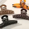 2025 Nuevo Pinza para el Cabello de Cruz Grande 13cm Color Puro Pinza para el Cabello de la Parte Posterior de la Cabeza Dulce y de Alta Gama Pinza de Tiburón