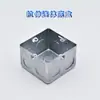 Conduíte de Fio de Ferro G/Kbg Copo com Rosca Interna Pente Combustível Porca de Travamento Interna do Fio Conector Caixa Passante Caixa Base de Cotovelo Montada na Parede 4/20mm