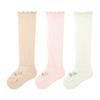Calcetines finos antimosquitos de verano para bebé, color caramelo, por encima de la rodilla, de malla, no ajustados, al por mayor