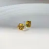Pendientes Cuadrados de Cristal Sencillos y Compactos para Mujer, Pendientes de Nicho de Moda y Exquisitos, Pendientes Geométricos Versátiles y Lindos de Moda al por Mayor