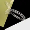 [08] Corea del Sur Puerta Este Flor de la Suerte de Cuatro Hojas Microdiamante Hueco Redondo Pulsera Personalidad de Moda Popular