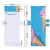 Suministro Directo de Fábrica Cubierta de Microfibra para Silla de Playa Toalla para Reclinable Toalla de Playa Toalla de Playa Estampada Digital 3D Estilo Marino