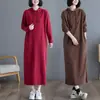 Comercio Exterior Transfronterizo 2026 Estilo Nuevo Algodón Puro Transpirable Moderno Holgado Adelgazante Versátil Vestido