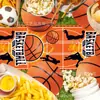 Zc068 Bandera de Mesa de Baloncesto Mantel Fiesta Tema Festivo Hogar Sala de Estar Mesa de Comedor Esterilla Deportiva de Baloncesto Decorativa Individual