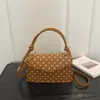 2026 Nuevo Bolso de Lunares Bolso Cruzado Estilo Coreano Estilo Sencillo para el Trabajo Diseño de Nicho Bolso de Hombro Versátil Bolso de Mujer Transfronterizo