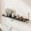 Estante de pared tabla de madera de una sola tabla sala de estar mesita de noche estante de soporte sin perforación estante flotante de pared para el hogar