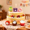 Decoraciones para Pastel de Cumpleaños Fiesta de Niña Creativo Dibujos Animados Juguete de Moda Figura Arreglo de Mesa de Postre para Hornear Evento Pequeños Regalos