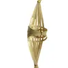 Lanterna Mini Wenchuang de Bambu Artesanal Chaoshan Barco de Hortênsia Lanterna Portátil Luminosa Pingente Antigo DIY Lote