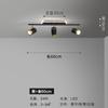 Foco de riel led para dormitorio Sala de exposiciones de hotel Tienda de ropa Lámpara de techo abierta Lámpara de riel moderna simple Vestidor