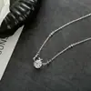 Colar geométrico inspirado em design, moderno e versátil, simples e de nicho, galvanizado ecológico, atacado de lojas de Yiwu
