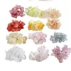Flores de hortênsia artificiais, flores falsas de seda, materiais para guirlanda e corsage DIY feitos à mão, decoração de casamento para paredes de flores e arcos