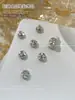 Decoraciones para Uñas de Diamante Redondo Terminadas, Tamaños Grande y Pequeño, Diamantes Redondos Versátiles con Parte Trasera Plana Brillantes Iridiscentes, Decoraciones para Uñas al por Mayor