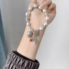 Pulsera de Cuentas Antiguas para Bebé Buda Ping An de Diseño Nicho Estilo Nacional Vintage para Mujer, Pulsera Transportadora Simple Versátil, Accesorios