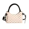 Bolso de Mano de Lunares de Nicho Estilo Coreano 2026 Otoño Nueva Llegada Personalizado de Moda Pequeño Fresco Bolso de Hombro Bolso Cruzado
