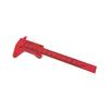 Paquímetro digital de plástico mini texto brincar estudantes 0-150mm diâmetro interno e diâmetro externo ferramenta de medição de profundidade