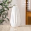 Jarrón de cerámica blanco hidropónico nórdico moderno creativo para el hogar, mesa de sala de estar, arreglo floral de flores secas, adornos decorativos al por mayor