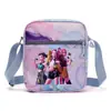 2026 Nuevo Modelo Bolsa de Hombro Infantil Estampada Bruja Escuadrón Patrón de Estrella de Dibujos Animados Impermeable y Duradera Bolsa Casual para Niñas