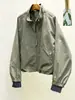 Chaqueta de mujer súper elegante estilo coreano, holgada y casual, fresca y chic, rejuvenecedora, chaqueta de corte holgado para mujeres menudas